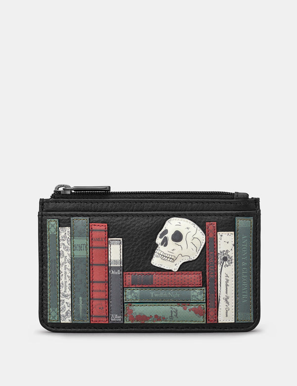 Shakespeare Bookworm Library Morton Leather Card Holder