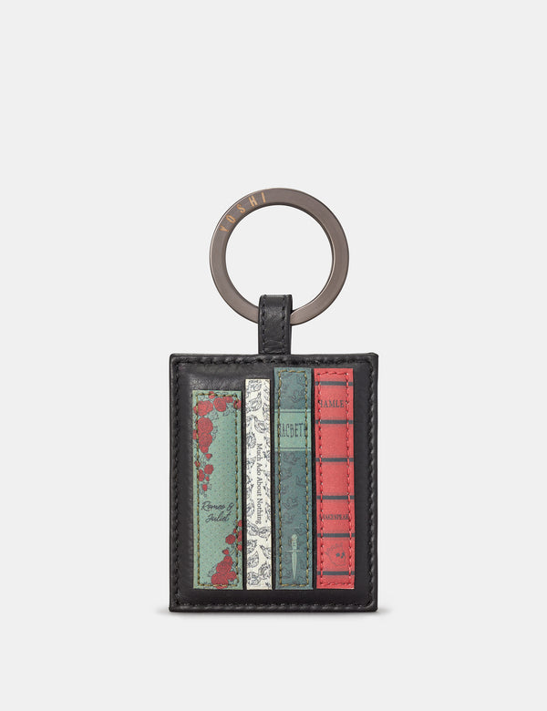 Shakespeare Bookworm Library Leather Keyring