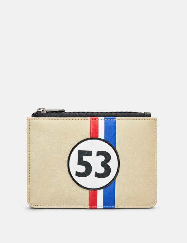 Car Livery No. 53 Leather Zip Top Purse