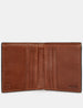 Two Fold North South Leather Wallet