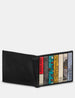 Dickens Bookworm Black Leather Wallet