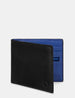 Two Fold Leather Wallet with Contrast Inner