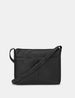 The Craft Room Black Leather Cross Body Bag