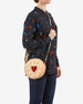 Jammie Dodger Biscuit Leather Across Body Bag