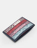 Jane Austen Bookworm Library Navy Leather Card Holder