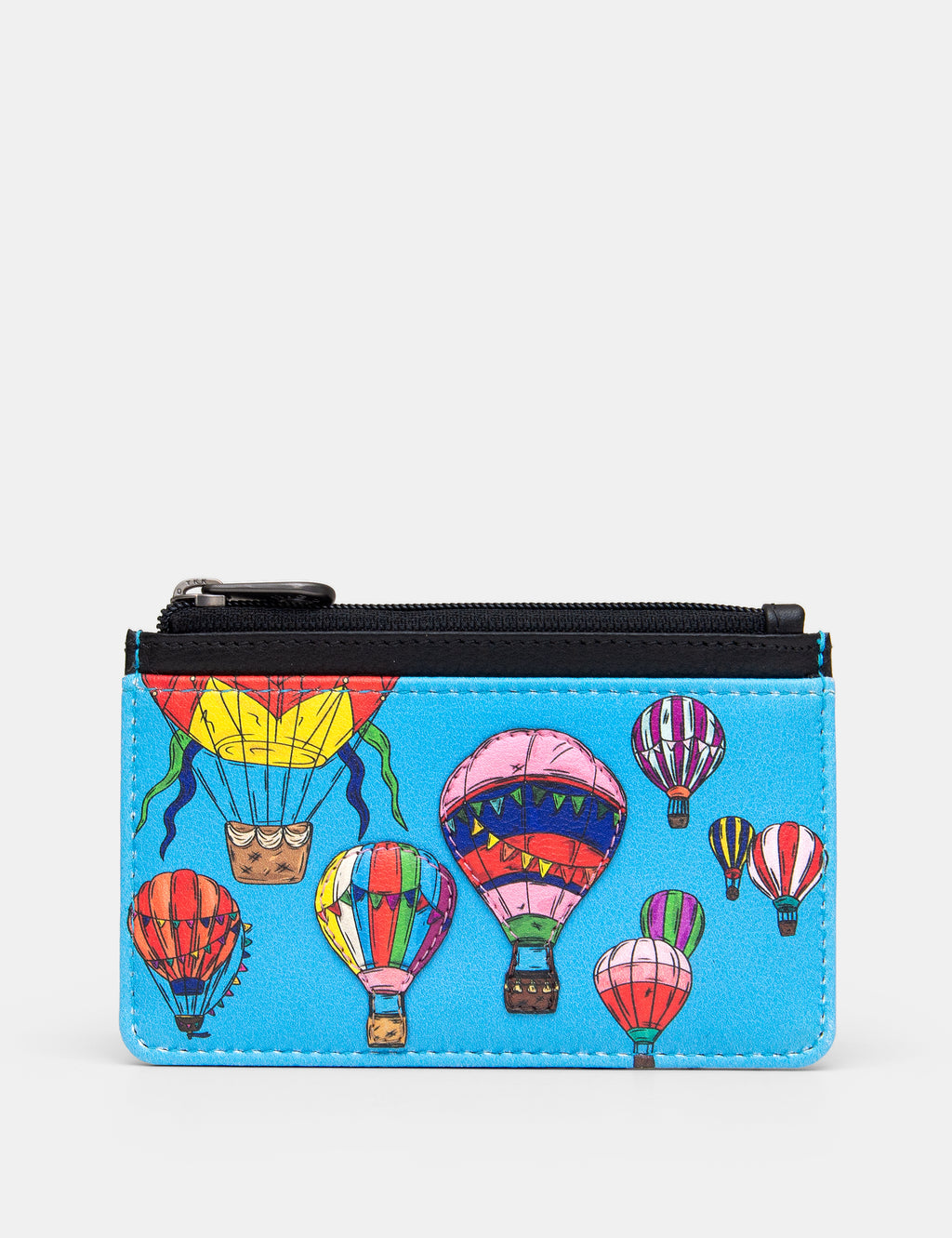 Balloon Festival Leather Card Holder