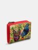 Beautiful Butterflies Leather Flap Over Purse