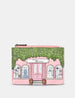 Ivy Boutique Zip Top Leather Purse