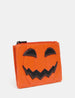 Jack O' Lantern Zip Top Leather Pumpkin Purse