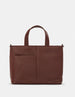 Curiosity Bookshop Leather Grab Bag