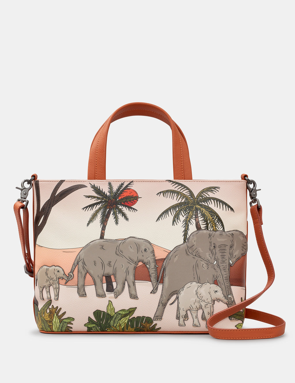 Elephant Parade Leather Grab Bag