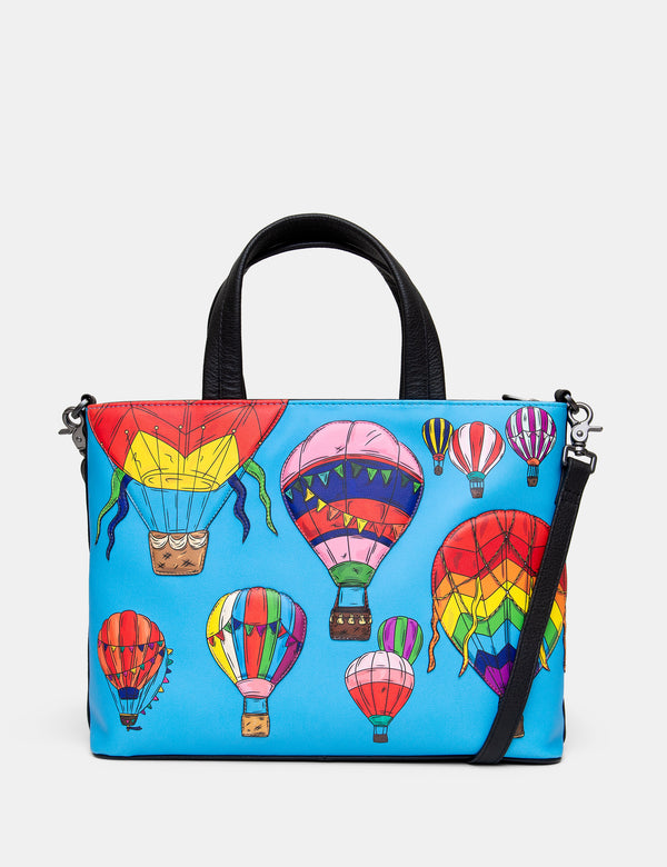 Balloon Festival Leather Multiway Grab Bag