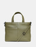 Jane Austen Bookworm Library Olive Leather Grab Bag