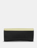 Bees Love Lavender Black Leather Glasses Case