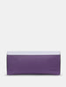 Bees Love Lavender Plum Leather Glasses Case