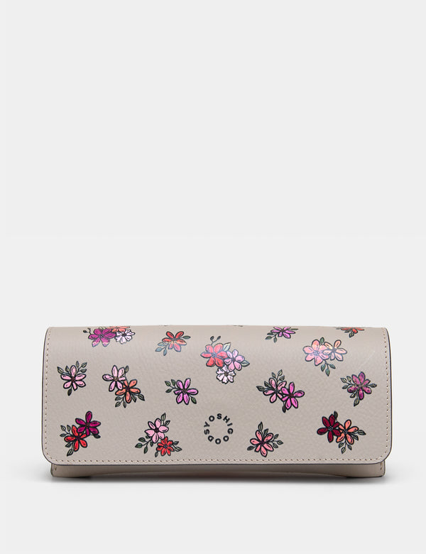 Ditsy Floral Leather Glasses Case