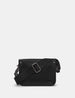 Tilney Black Leather Mini Satchel