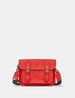 Tilney Red Leather Mini Satchel