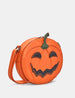 Jack O' Lantern Leather Cross Body Bag