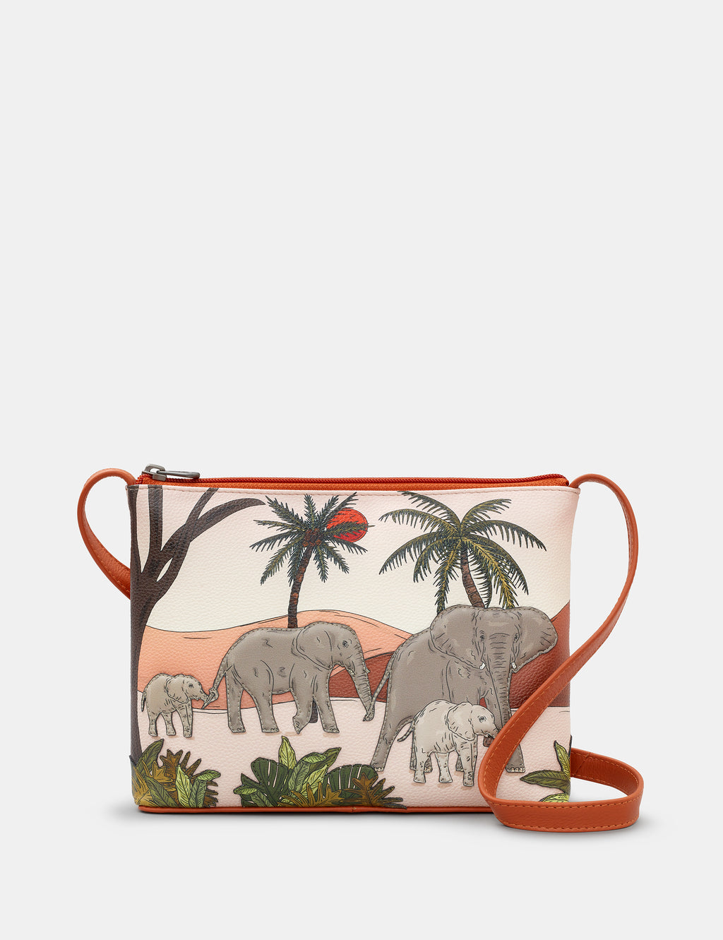 Elephant Parade Leather Cross Body Bag