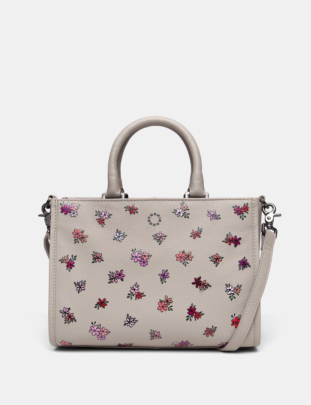 Ditsy Floral Leather Multiway Grab Bag