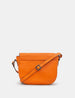 Clarendon Flap Over Leather Cross Body Bag - SALE