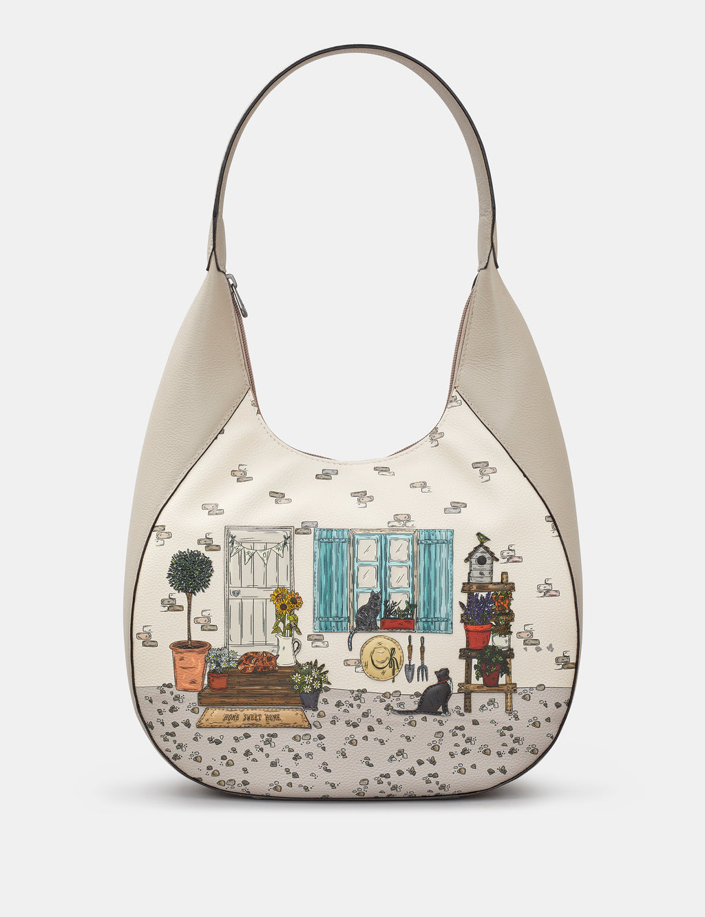 Country Cottage Leather Shoulder Bag