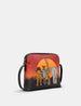 On Safari Leather Cross Body Bag