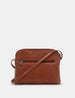 Tea and Biscuits Leather Cross Body Bag