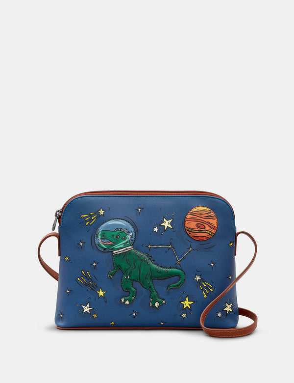 Lost in Space Leather Cross Body Bag