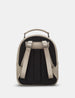 Jane Austen Bookworm Warm Grey Leather Backpack