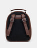 Brown Bookworm Leather Backpack