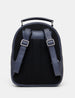 Jane Austen Bookworm Navy Leather Backpack