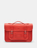 Belforte Red Leather Satchel