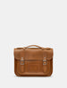Dewhurst Brown Leather Satchel