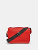 Dewhurst Red Leather Satchel