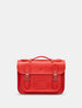 Dewhurst Red Leather Satchel