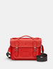 Dewhurst Red Leather Satchel