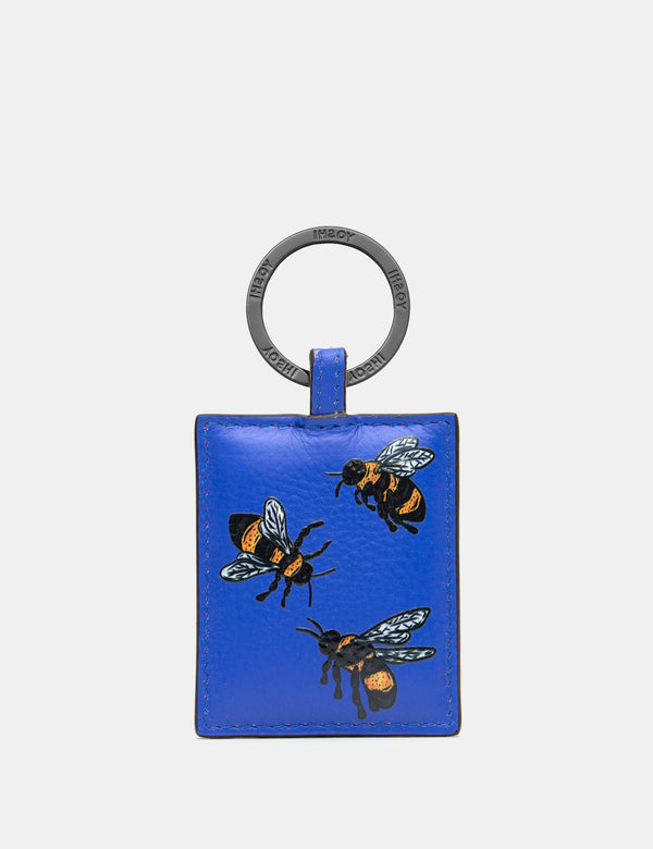 Sweet Bees Leather Keyring