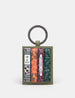 Jane Austen Bookworm Library Olive Leather Keyring