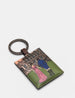 Jane Austen Pemberley 1813 Leather Keyring