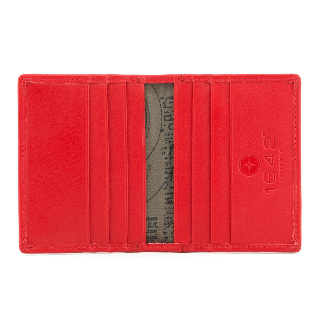 5017 17 - Two Fold Leather Credit Card Holder