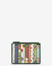 Green Fingers Bookworm Zip Top Leather Purse