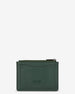 Green Fingers Bookworm Zip Top Leather Purse