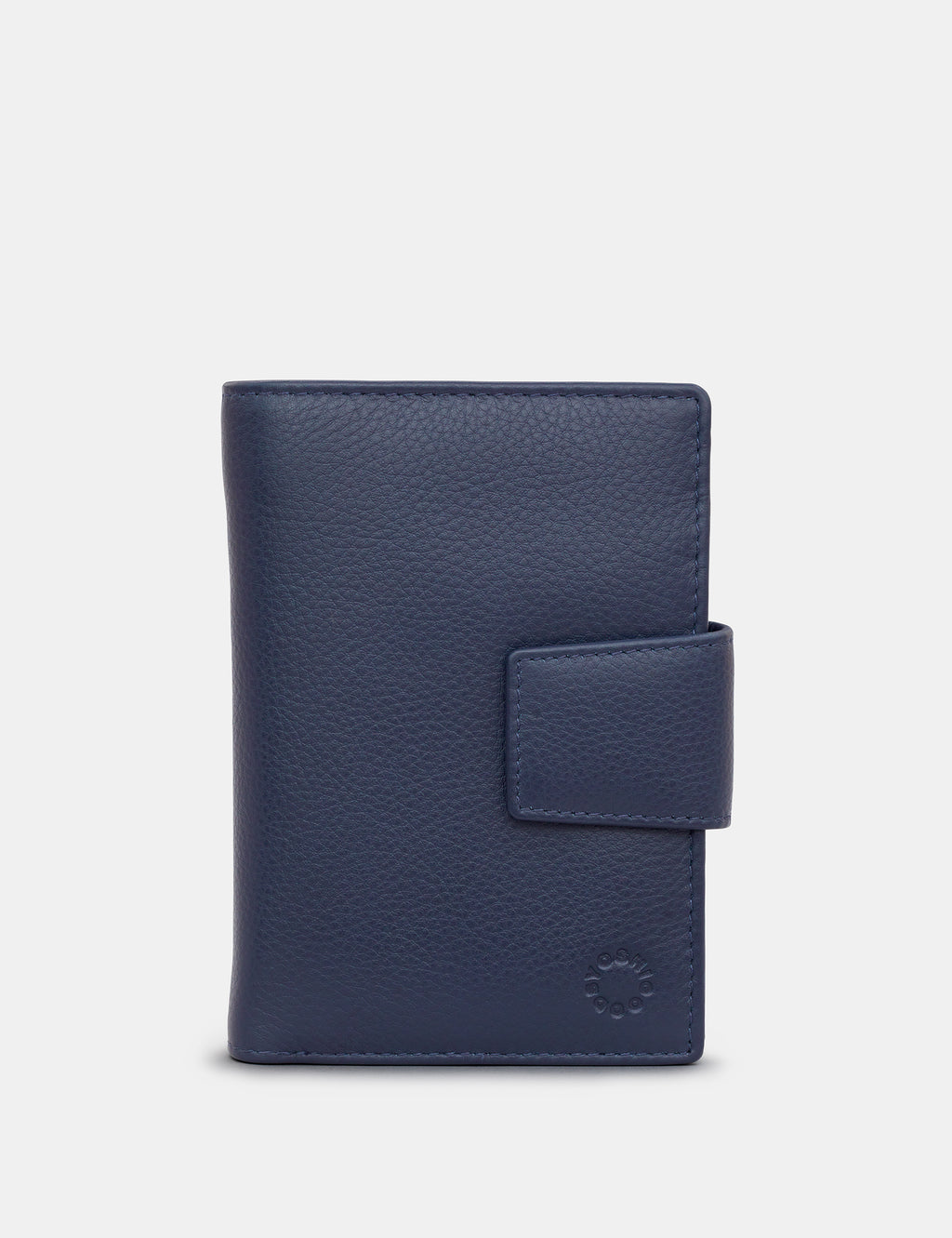 Anson Zip Round Leather Purse with Tab