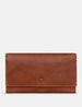 Hudson Flap Over Leather Purse