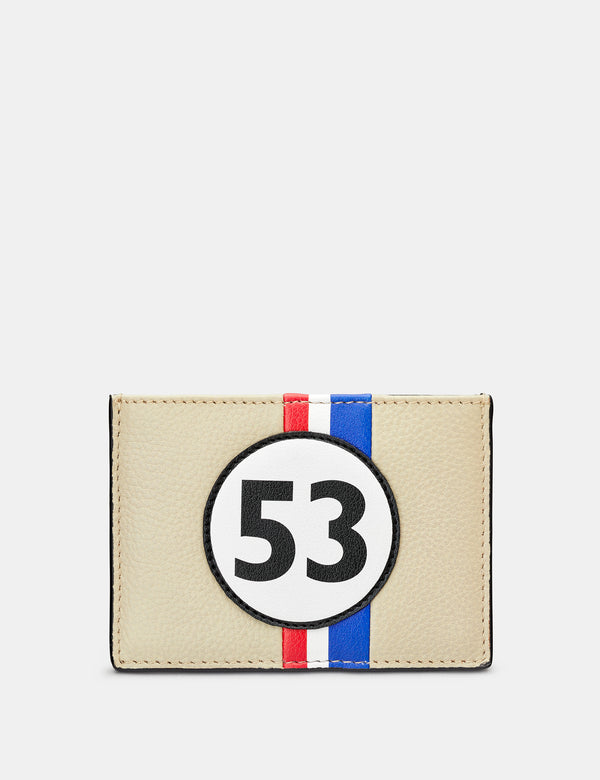 Car Livery No. 53 Black Leather Card Holder