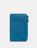 Zip Top Morton Leather Card Holder