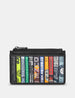 Sci-Fi Bookworm Morton Leather Card Holder