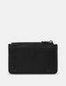 Zip Top Morton Leather Card Holder